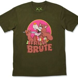 New in bag - Kaws x General Mills Monsters XXL “Frute Brute" Tee (Olive)